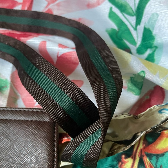 SHARIF Vacation Tote Lightweight Nylon Floral Print - Picture 6 of 7